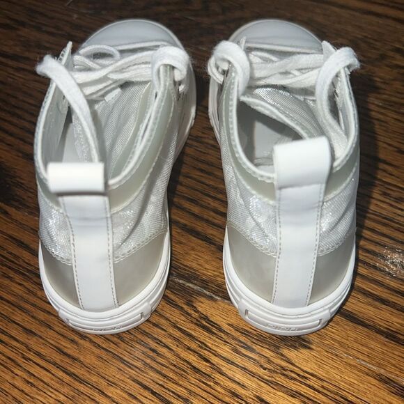DIOR Oblique Technical Fabric Kids' B23 High-Top Sneaker 27 - Picture 10 of 16